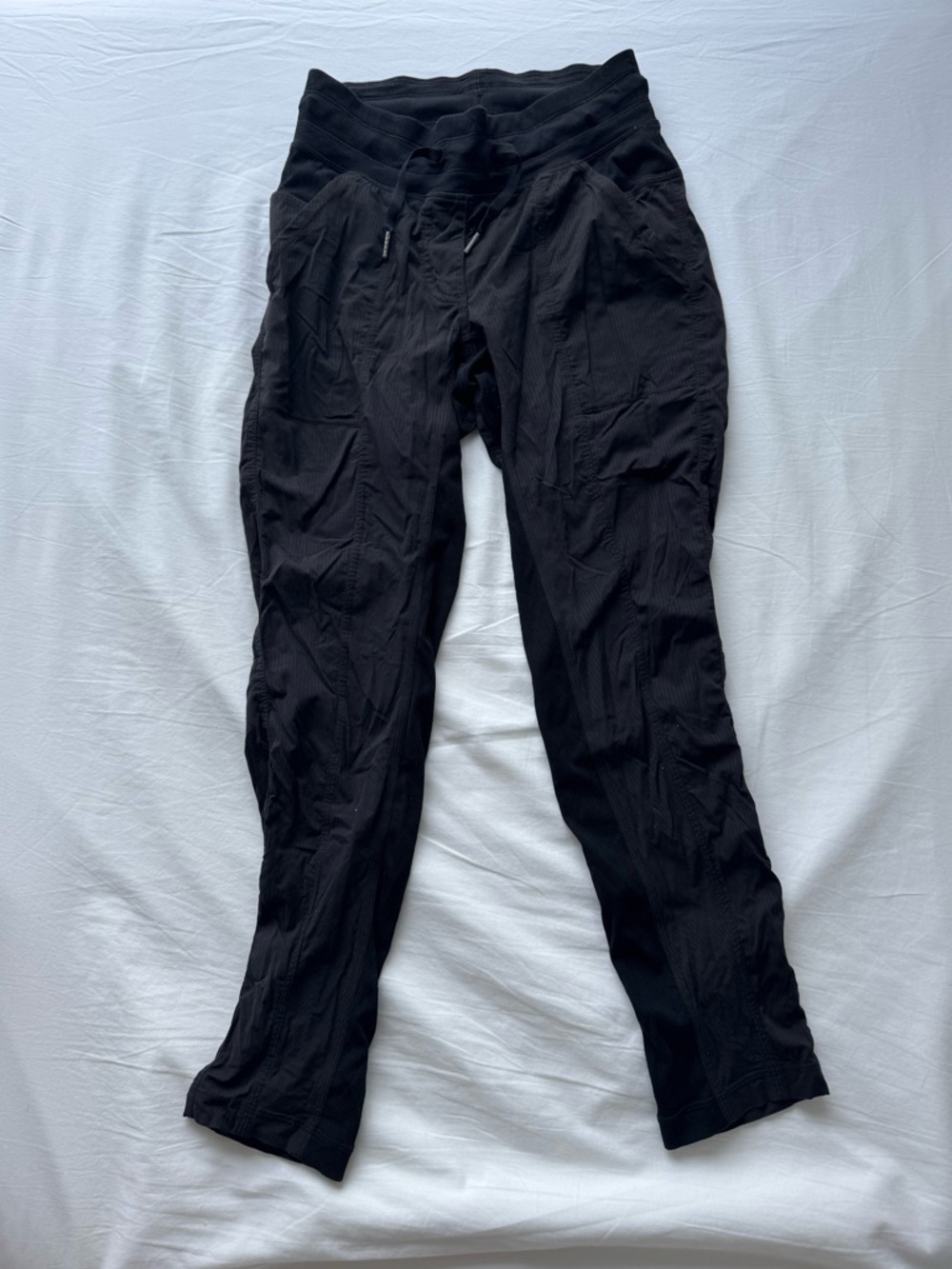 Lululemon Street to Studio Pant 7/8 length, slim fit. Size 4 in Black.